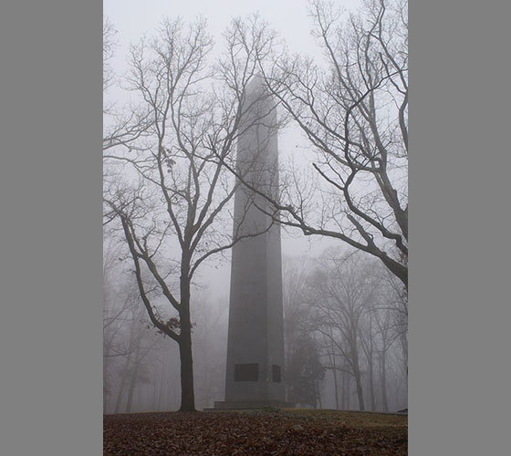 US Monument at Kings Mountain