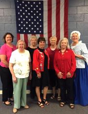 Group with Flag photo