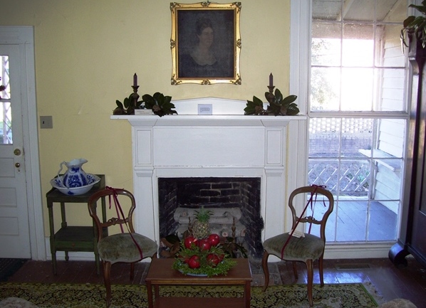 Asa Biggs sitting room at Christmas Photo